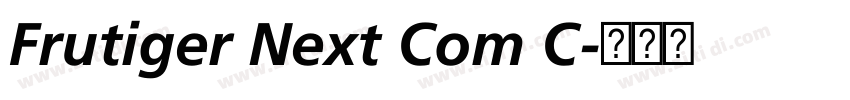 Frutiger Next Com C字体转换 Frutiger Next Com C字体转换